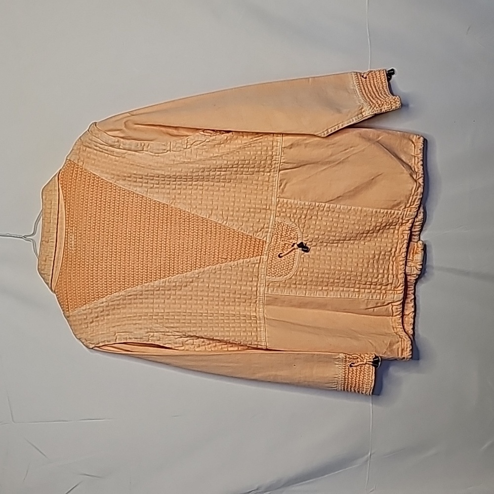 Paolo Jeans designed in Italy button down denim shirt detachable sleeves sz XL - Picture 8 of 9